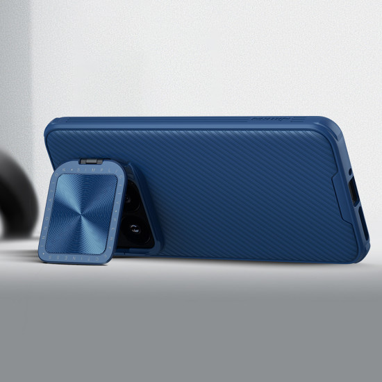 Xiaomi 14 Pro магнитен твърд гръб със защита на камерата син Xiaomi 14 Pro магнитен твърд гръб със защита на камерата син