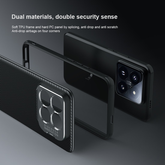 Xiaomi 14 магнитен твърд гръб със защита на камерата (с отвори на капака) зелен Xiaomi 14 магнитен твърд гръб със защита на камерата (с отвори на капака) зелен