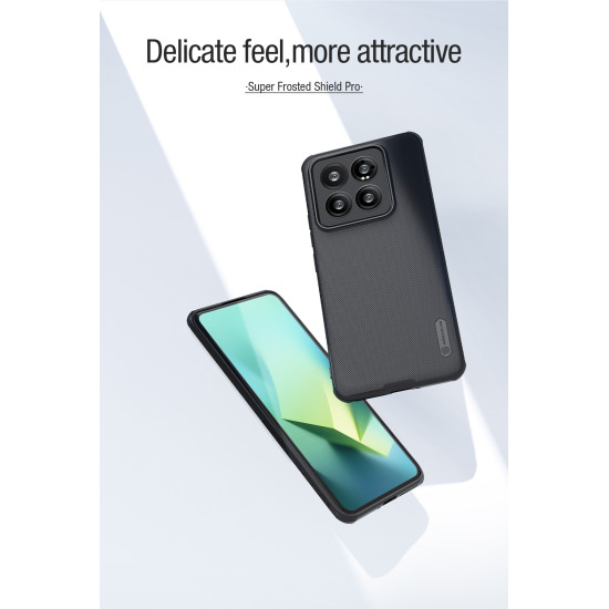 Xiaomi 14 Pro магнитен калъф твърд гръб Nillkin зелен Xiaomi 14 Pro магнитен калъф твърд гръб Nillkin зелен