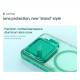 Xiaomi 15 магнитен прозрачен твърд гръб със защита на камерата черен