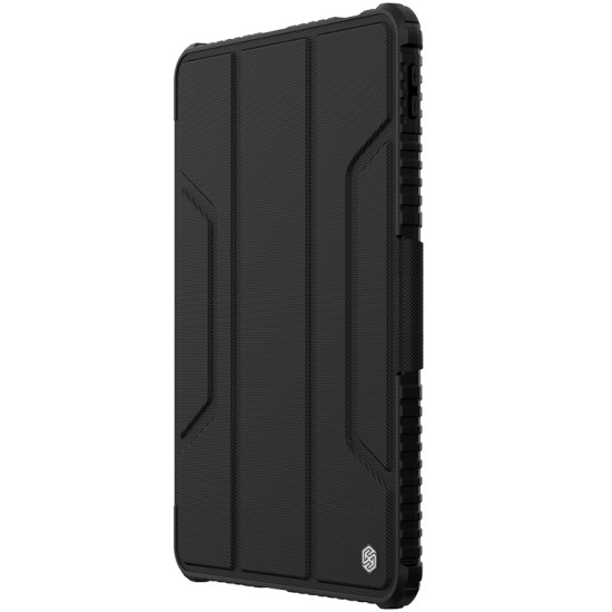 Mi Pad 6 / 6 Pro брониран калъф с капак и защита на камерата черен Mi Pad 6 / 6 Pro брониран калъф с капак и защита на камерата черен