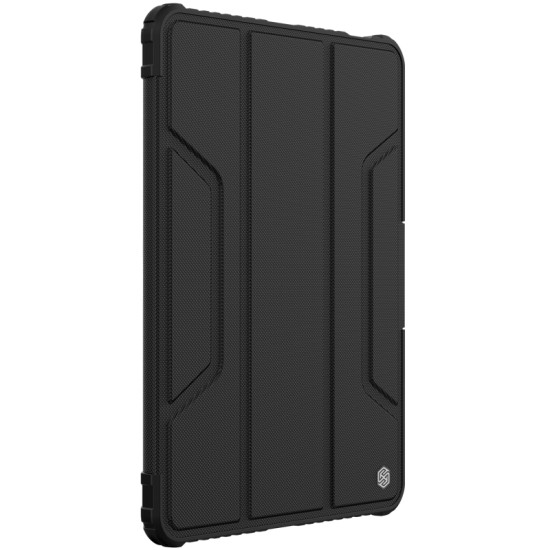 Mi Pad 6 / 6 Pro брониран калъф с капак и защита на камерата черен Mi Pad 6 / 6 Pro брониран калъф с капак и защита на камерата черен